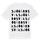 White t-shirt med Sjögårdsvik ordlek t-shirt