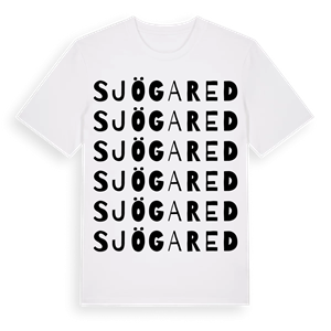 Sjögared ordlek t-shirt – ekologisk bomull t-shirt från Pinshirt