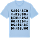 Blue Soul t-shirt med Sjögaredmad ordlek t-shirt