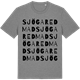 Mid Heather Gray t-shirt med Sjögaredmad ordlek t-shirt
