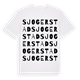 Sjogerstad ordlek t-shirt