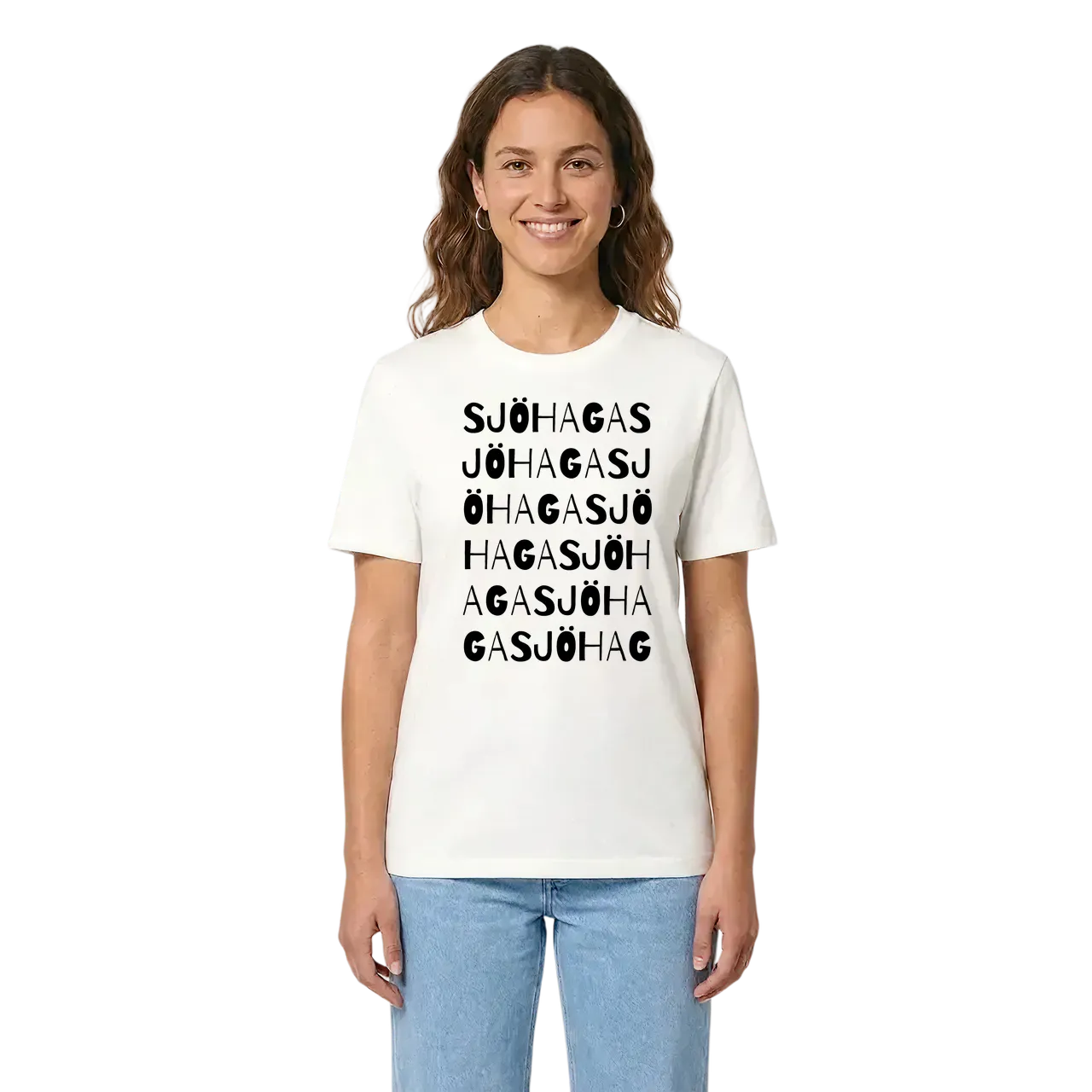 Sjöhaga ordlek t-shirt i miljö