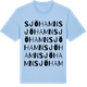 Blue Soul t-shirt med Sjöhamn ordlek t-shirt