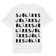 Sjökärr ordlek t-shirt