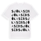 Sjökasen ordlek t-shirt