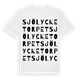 Sjölycketorpet ordlek t-shirt