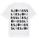 Sjömansskär ordlek t-shirt