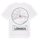 White t-shirt med Sjömarken t-shirt