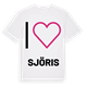 Jag älskar Sjöris t-shirt stort tryck