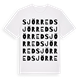 Sjörred ordlek t-shirt