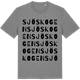 Mid Heather Gray t-shirt med Sjöskogen ordlek t-shirt