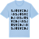 Blue Soul t-shirt med Sjösvedjan ordlek t-shirt