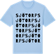 Blue Soul t-shirt med Sjötorp ordlek t-shirt