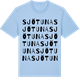 Blue Soul t-shirt med Sjötuna ordlek t-shirt