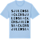 Blue Soul t-shirt med Sjuledsbacken ordlek t-shirt