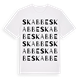 Skabbe ordlek t-shirt