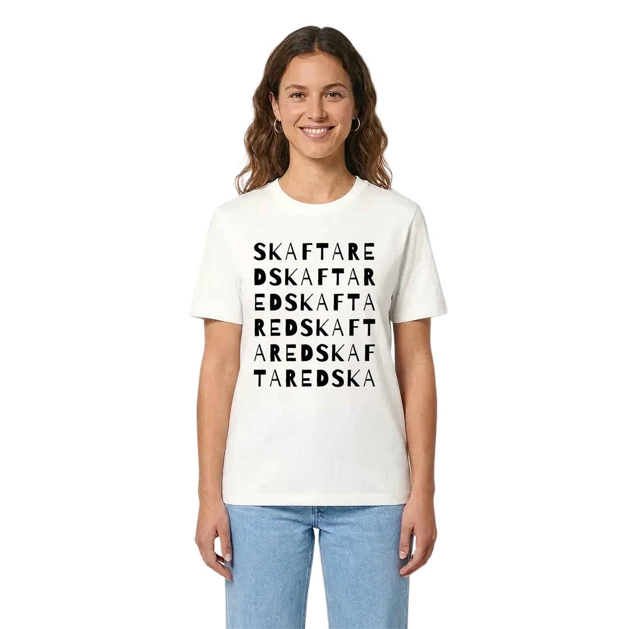 Skaftared ordlek t-shirt i miljö