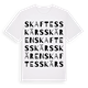 Skaftesskärsskären ordlek t-shirt