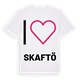 Jag älskar Skaftö t-shirt stort tryck