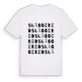 Skäggered ordlek t-shirt