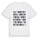 Skäggered ordlek t-shirt