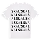 Skal ordlek t-shirt