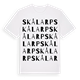 Skålarp ordlek t-shirt