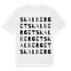 Skalberget ordlek t-shirt