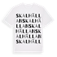 Skalhällan ordlek t-shirt