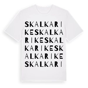 Skalkarike ordlek t-shirt – ekologisk bomull t-shirt från Pinshirt