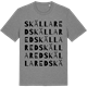 Mid Heather Gray t-shirt med Skällared ordlek t-shirt