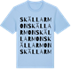 Blue Soul t-shirt med Skällarmon ordlek t-shirt
