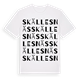 White t-shirt med Skällesnäs ordlek t-shirt