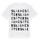 Skalmesäter ordlek t-shirt