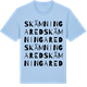 Blue Soul t-shirt med Skämningared ordlek t-shirt