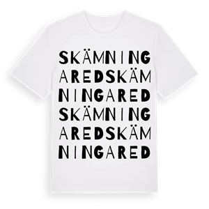 Skämningared ordlek t-shirt – ekologisk bomull t-shirt från Pinshirt