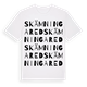 Skämningared ordlek t-shirt