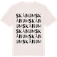 Vintage White t-shirt med Skånum ordlek t-shirt