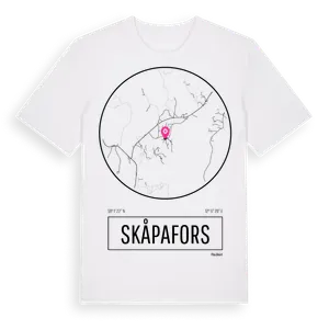 Skåpafors t-shirt – ekologisk bomull t-shirt från Pinshirt
