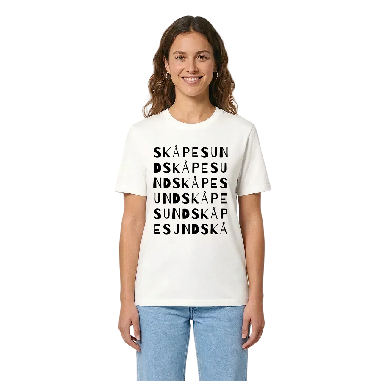 Skåpesund ordlek t-shirt i miljö