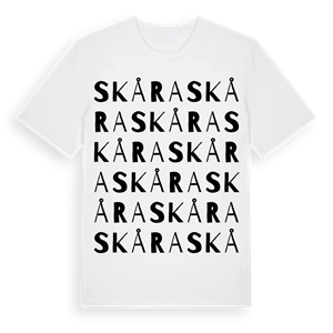 Skåra ordlek t-shirt – ekologisk bomull t-shirt från Pinshirt