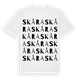 Skåra ordlek t-shirt