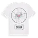 White t-shirt med Skara t-shirt