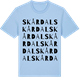 Blue Soul t-shirt med Skårdal ordlek t-shirt