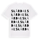 Skårdal ordlek t-shirt