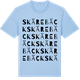 Blue Soul t-shirt med Skärebäck ordlek t-shirt