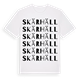 Skärhäll ordlek t-shirt