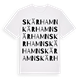 Skärhamn ordlek t-shirt