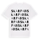 Skarpan ordlek t-shirt