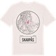 Vintage White t-shirt med Skarpås t-shirt